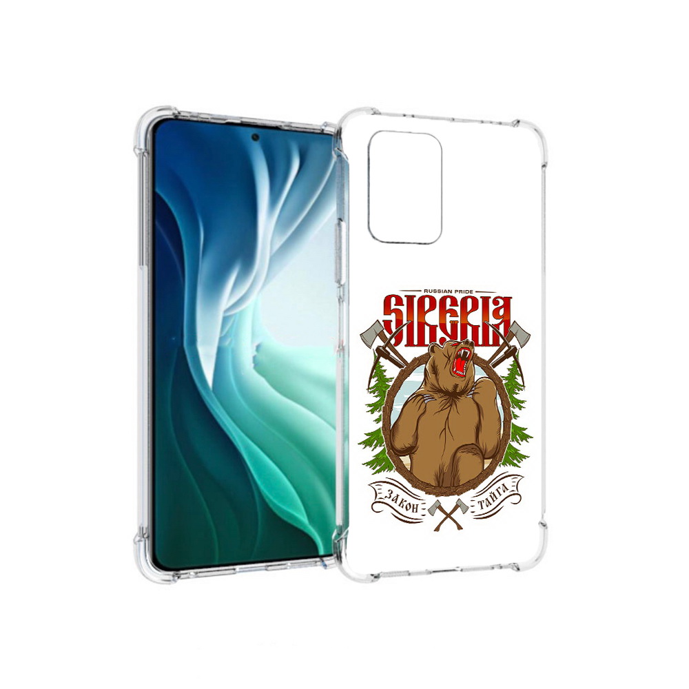 

Чехол MyPads Tocco для Xiaomi Redmi Note 10 Pro 5G Тайга (PT162244.283.168), Прозрачный, Tocco