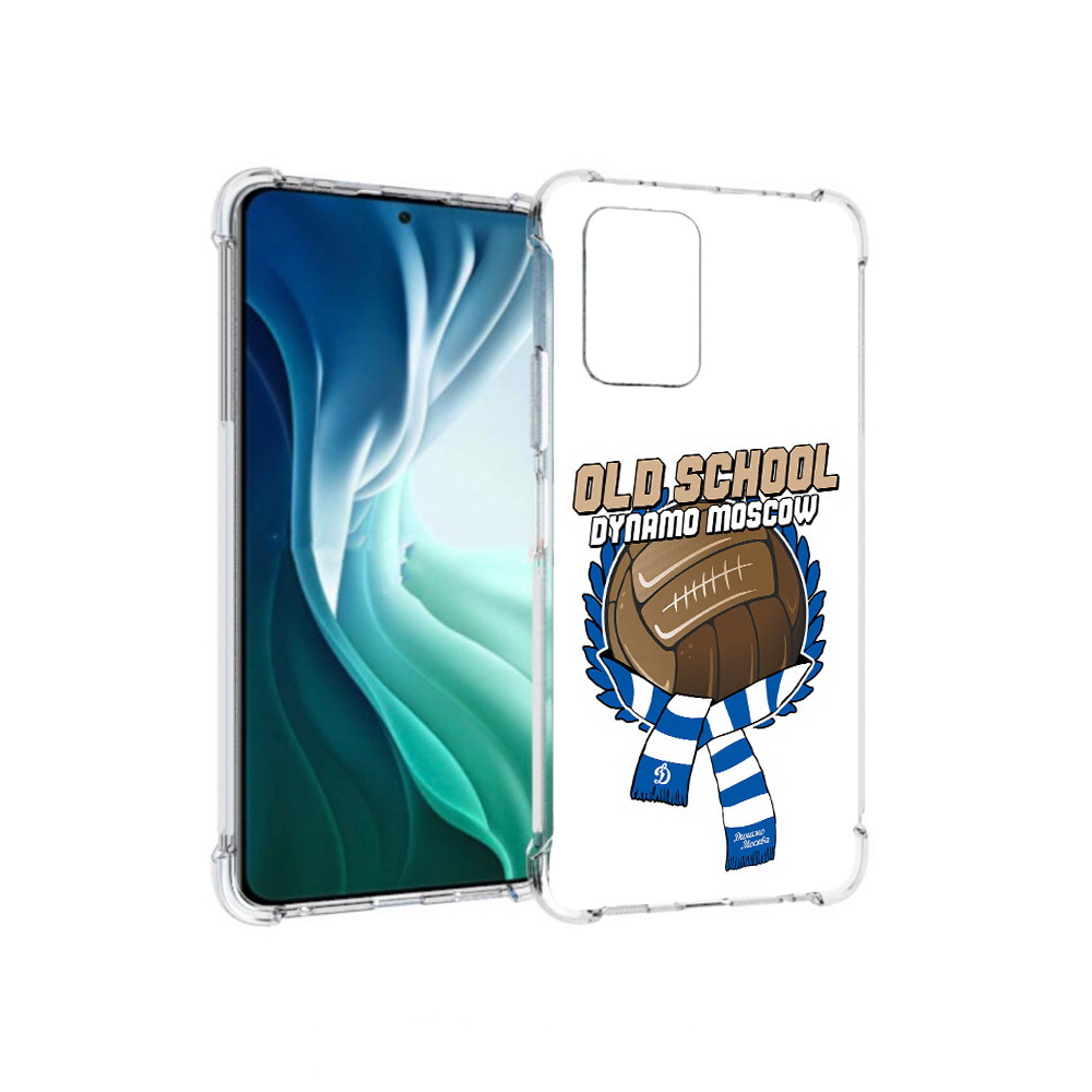 Чехол MyPads Tocco для Xiaomi Redmi Note 10 Pro 5G ФК Динамо олд скул (PT162244.283.176)