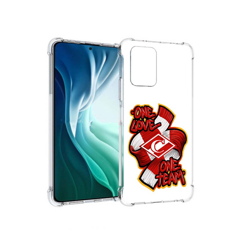 Чехол MyPads Tocco для Xiaomi Redmi Note 10 Pro 5G ФК спарак 1 любовь (PT162244.283.184)