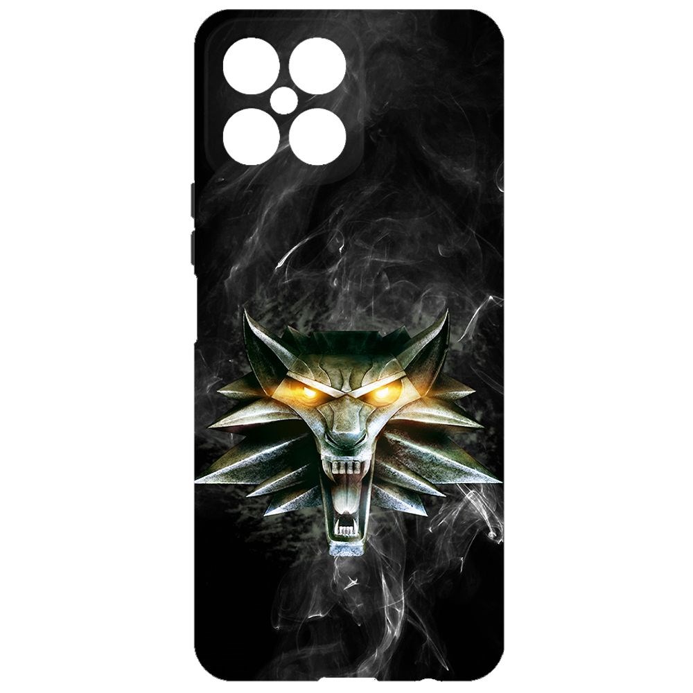 

Чехол-накладка Krutoff Soft Case Ведьмак. Школа Волка для Honor X30i черный