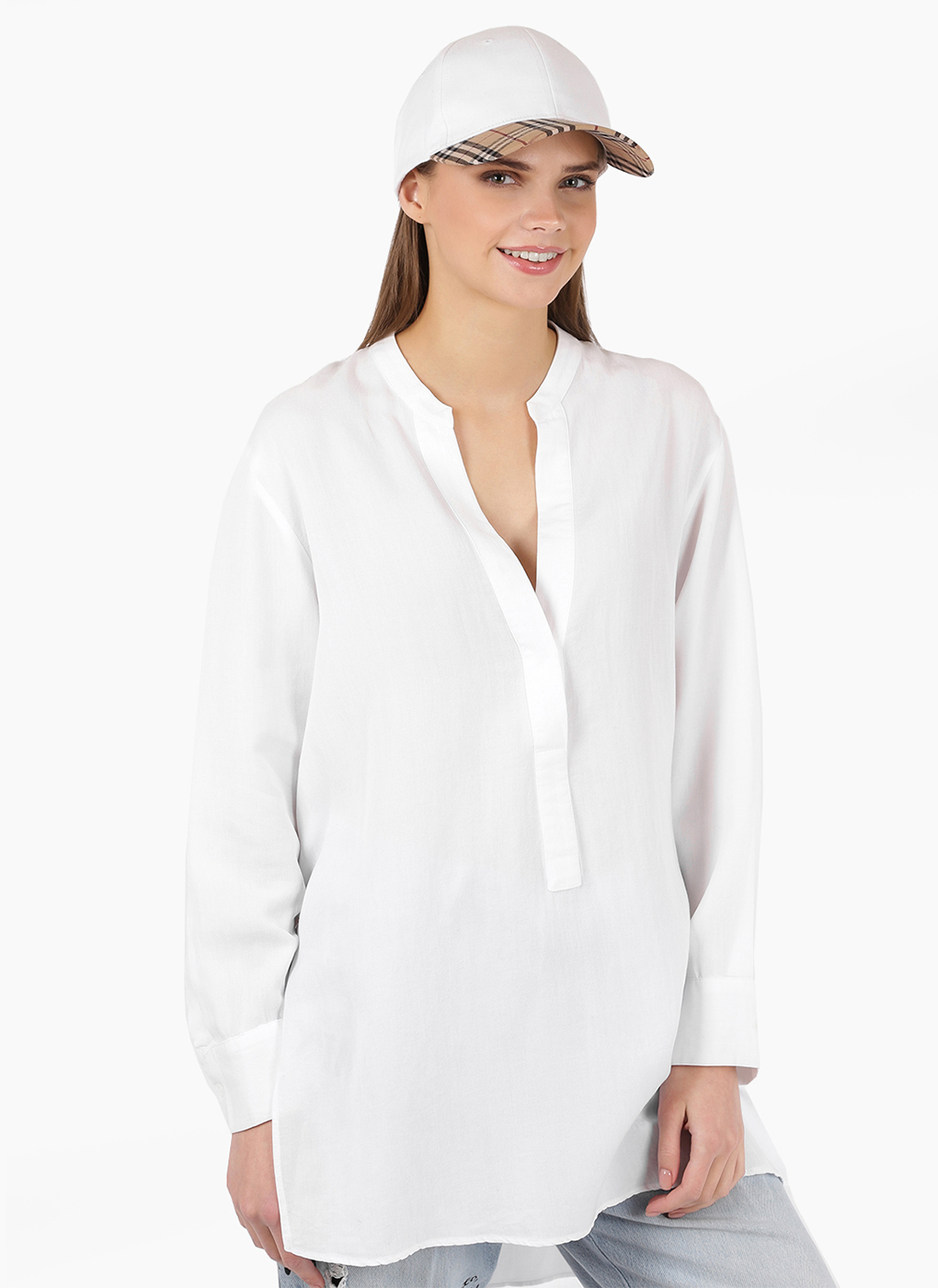 

Бейсболка женская Каляев 53900 белая, One Size, 53900
