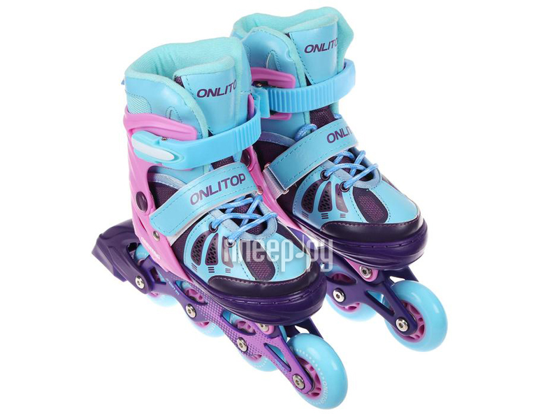 фото Коньки onlitop abec 7 р.l 38-41 pink-blue 5255980