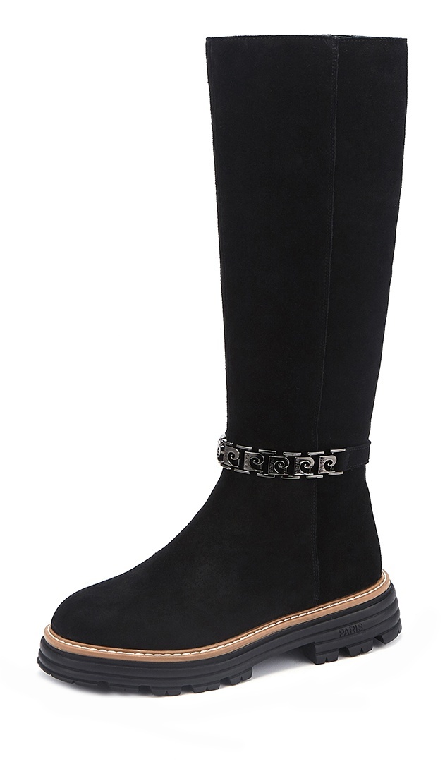 

Сапоги женские Pierre Cardin JX24AW-46 черные 40 RU, Черный, JX24AW-46
