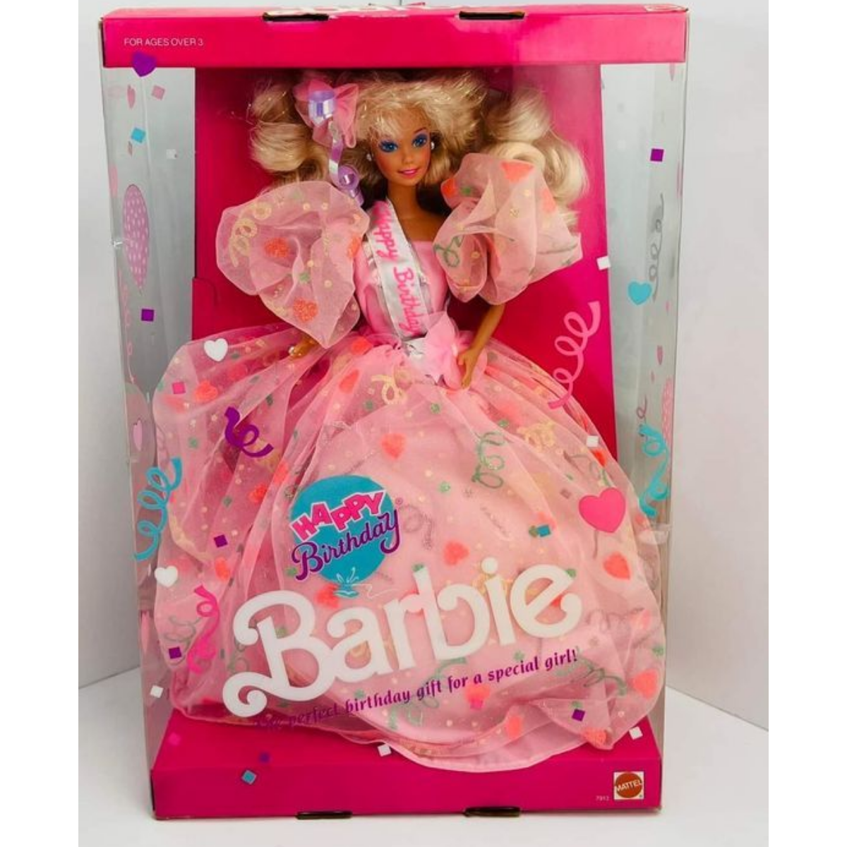 

Кукла Барби коллекционная Birthday Barbie Doll 1990