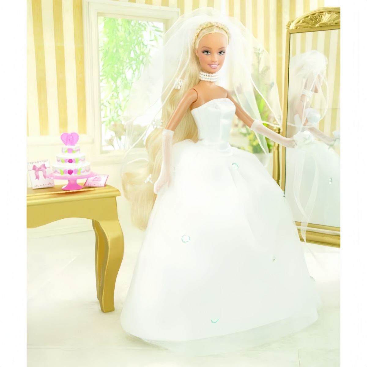 Кукла Барби коллекционная Barbie Beautiful Bride 2004 18880₽