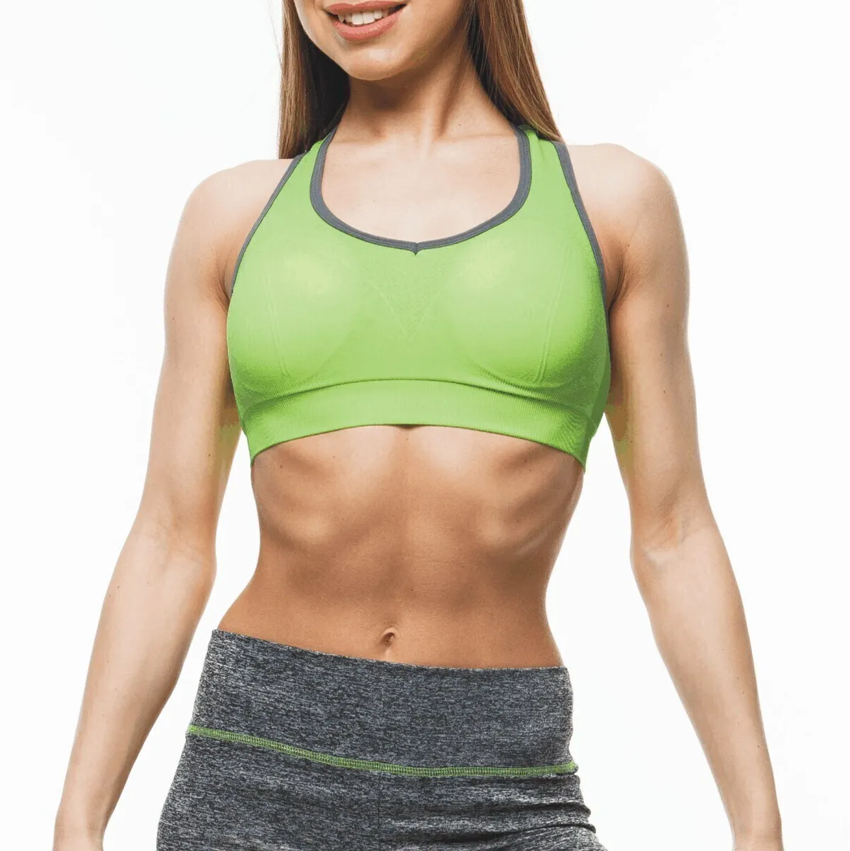 

Бюстгальтер женский NoBrand X-BRA3527 зеленый M (EU), X-BRA3527