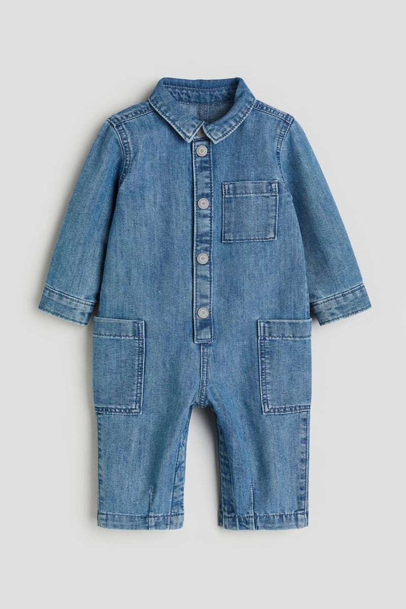 

Комбинезон детский H&M 1116884, голубой, 80, Синий, 1116884