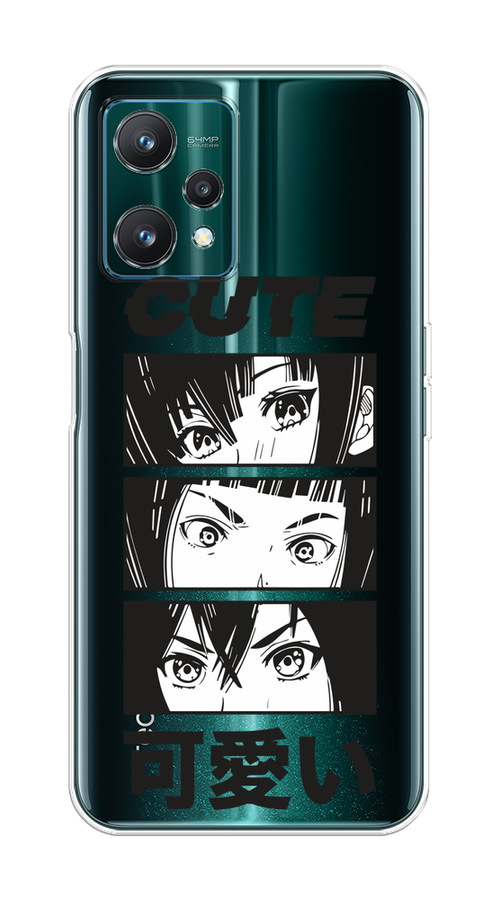 

Чехол на Realme 9 Pro "Милые аниме девочки", Прозрачный;белый;черный, 258850-1