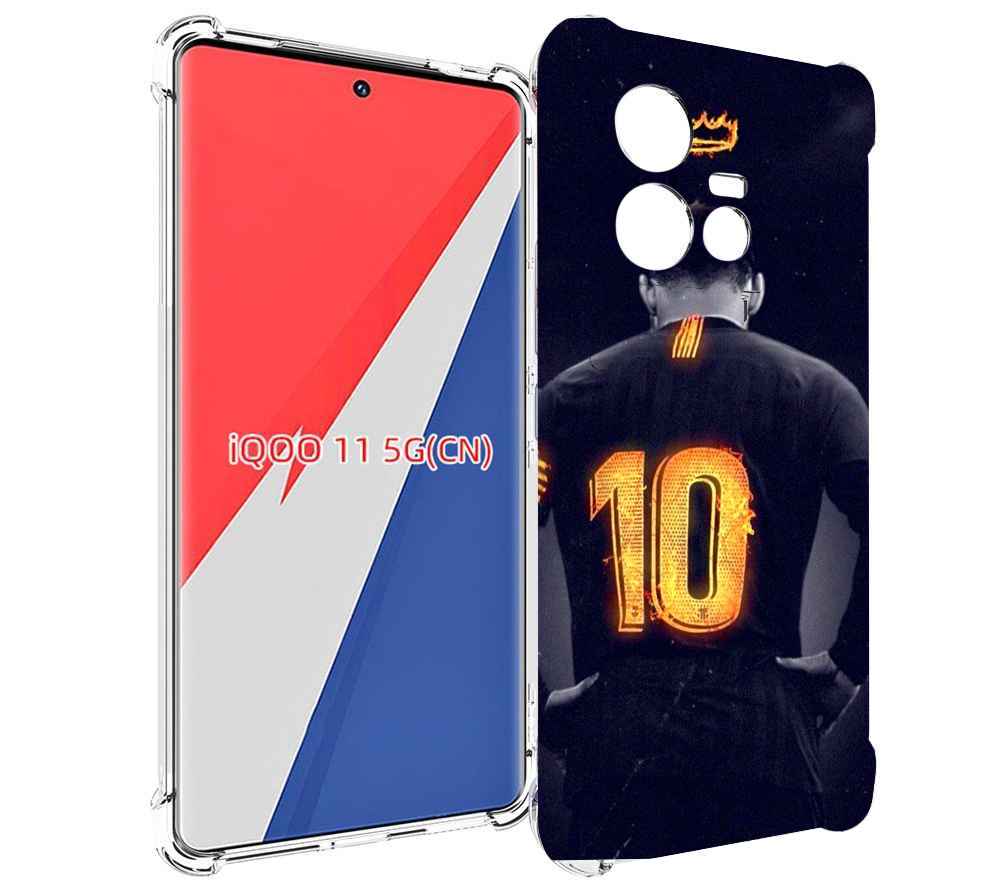 

Чехол MyPads номер-10 для Vivo iQOO 11, Прозрачный, Tocco