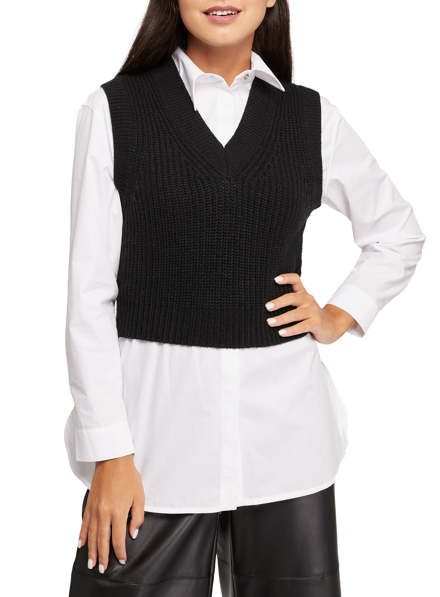 фото Жилет женский oodji 64505030 черный s