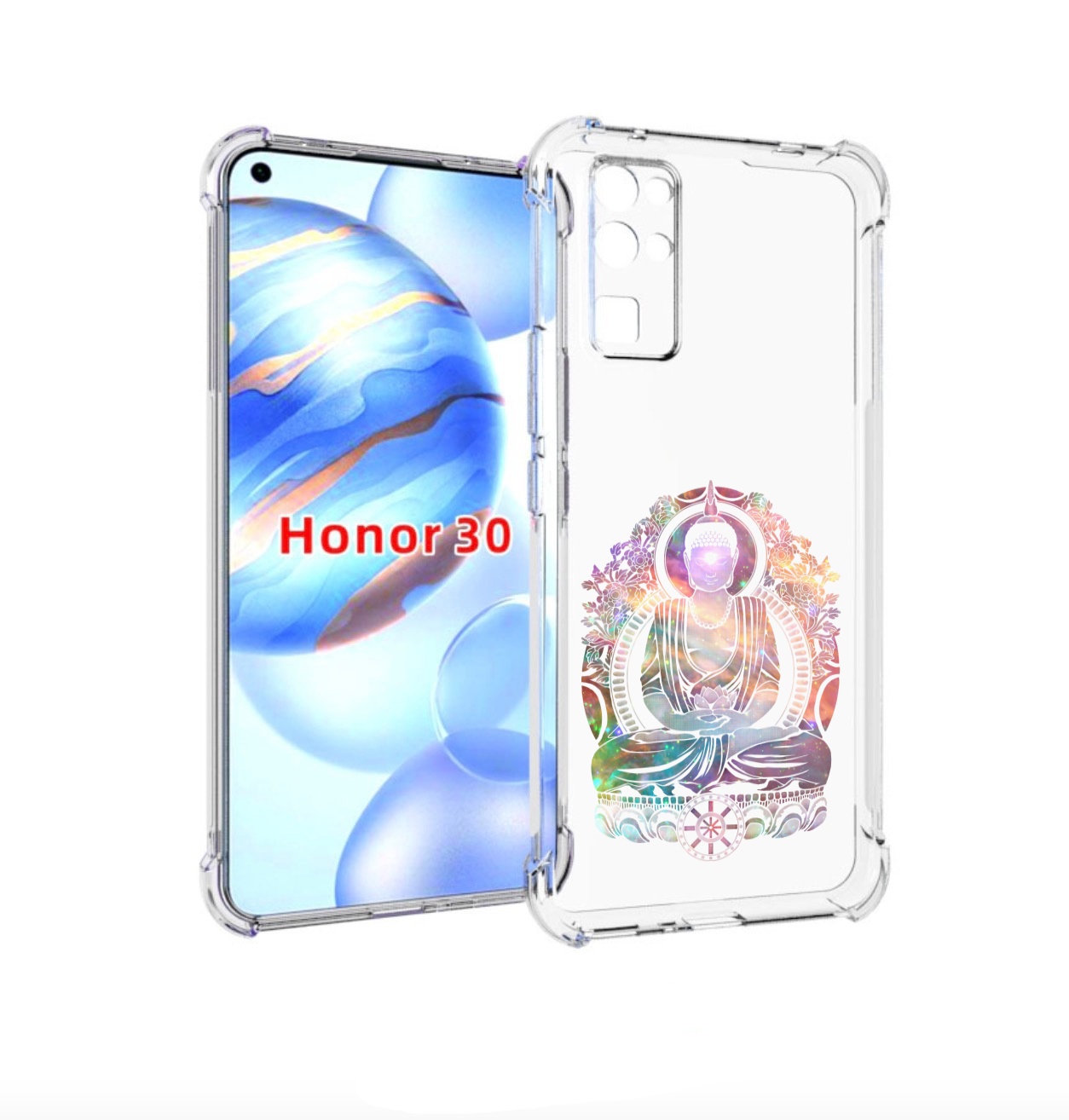 

Чехол бампер MyPads умный мужчина абстракция для Honor 30 (BMH-A, Прозрачный, Tocco
