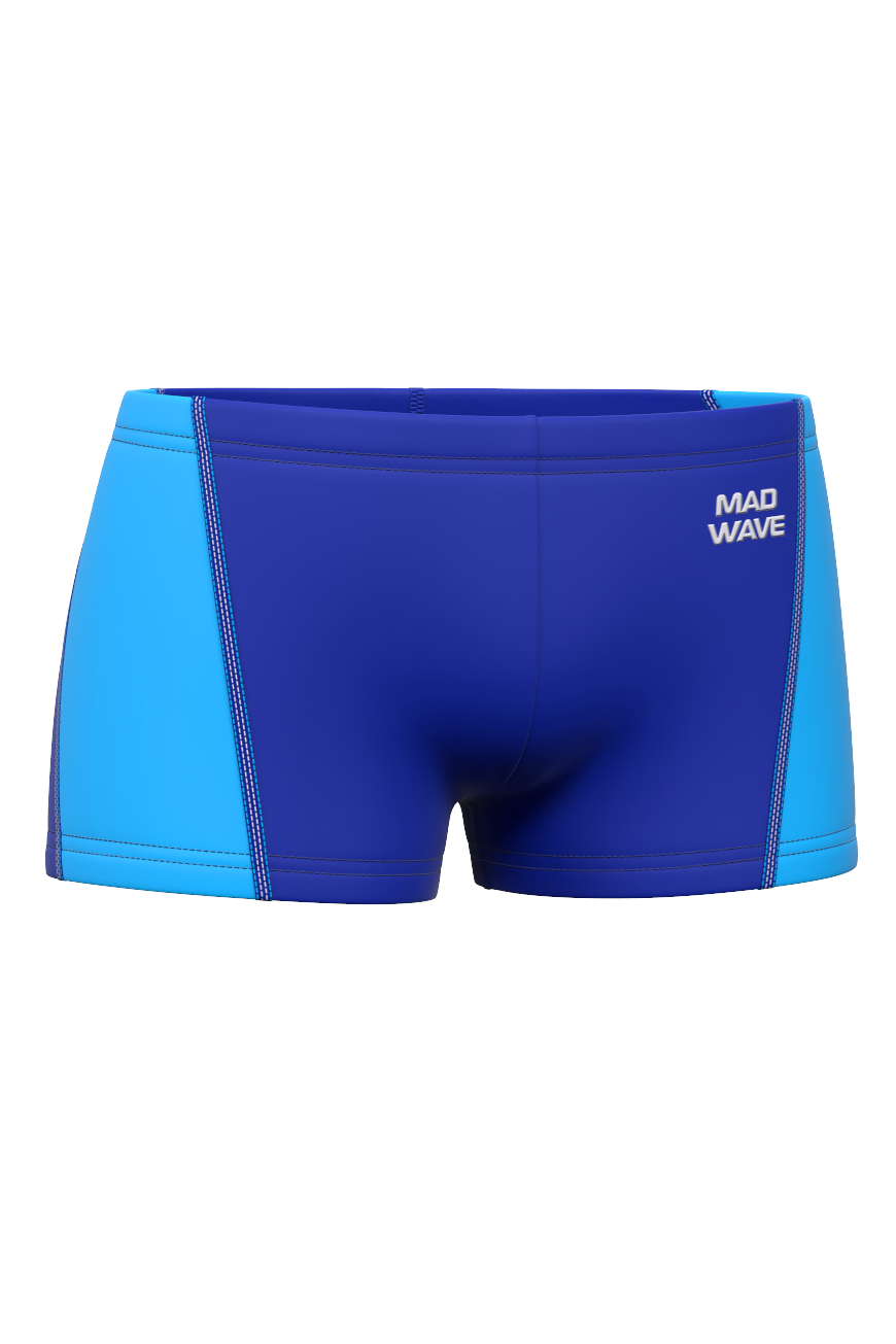 Плавки мужские Mad Wave Splash Anti-Chlor синие L