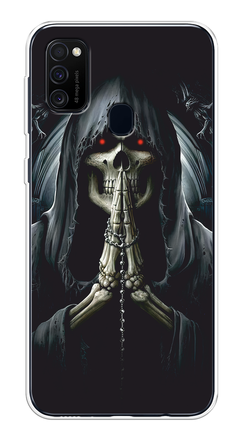 

Чехол на Samsung Galaxy M21/M30s "Молитва", Серый, 29750-1