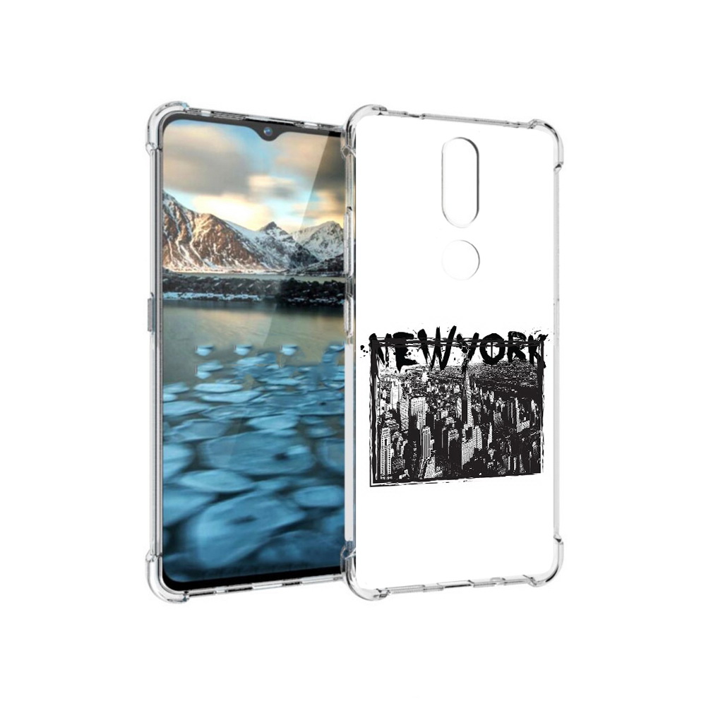 

Чехол MyPads Tocco для Nokia 2.4 че (PT227049.107.671), Прозрачный, Tocco
