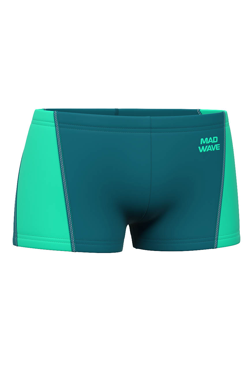 Плавки мужские Mad Wave Splash Anti-Chlor зеленые M