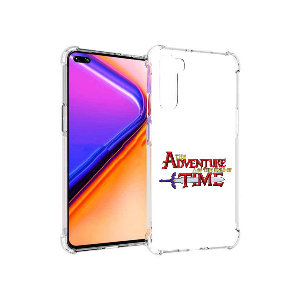 

Чехол MyPads Tocco для OnePlus Nord время приключений логотип (PT227045.136.275), Прозрачный, Tocco