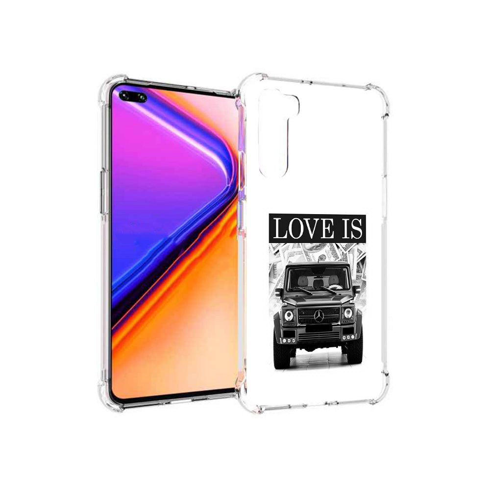 

Чехол MyPads Tocco для OnePlus Nord гелик (PT227045.136.285), Прозрачный, Tocco