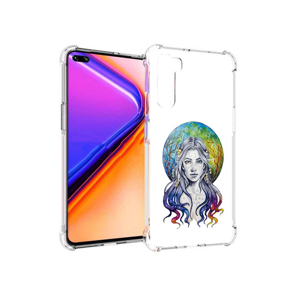 

Чехол MyPads Tocco для OnePlus Nord девушка с красивыми волосами (PT227045.136.313), Прозрачный, Tocco