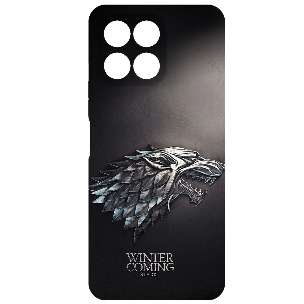 

Чехол-накладка Krutoff Soft Case Игра Престолов. Зима Близко для Honor X6 черный