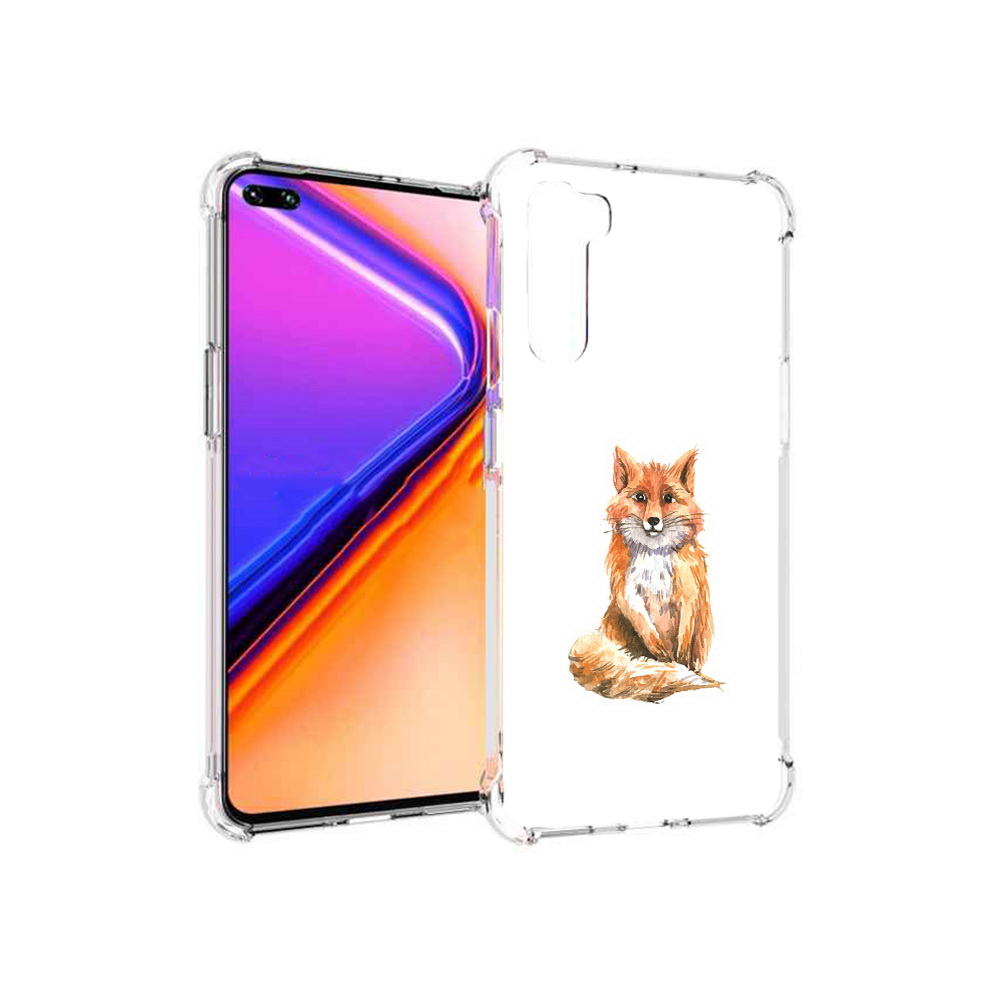 

Чехол MyPads Tocco для OnePlus Nord детская лиса (PT227045.136.320), Прозрачный, Tocco