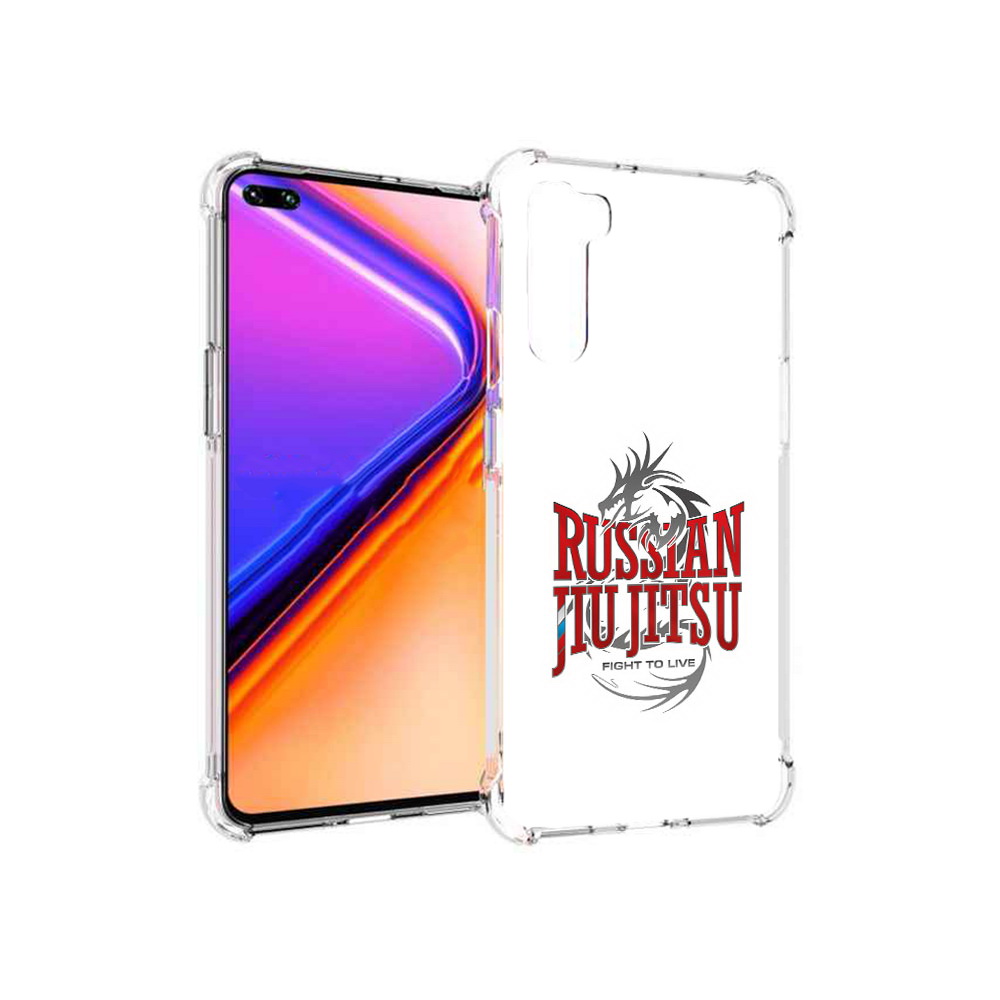 

Чехол MyPads Tocco для OnePlus Nord джиу джитсу (PT227045.136.321), Прозрачный, Tocco