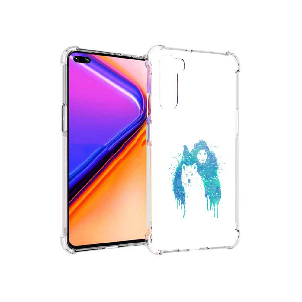 

Чехол MyPads Tocco для OnePlus Nord джон сноу (PT227045.136.323), Прозрачный, Tocco