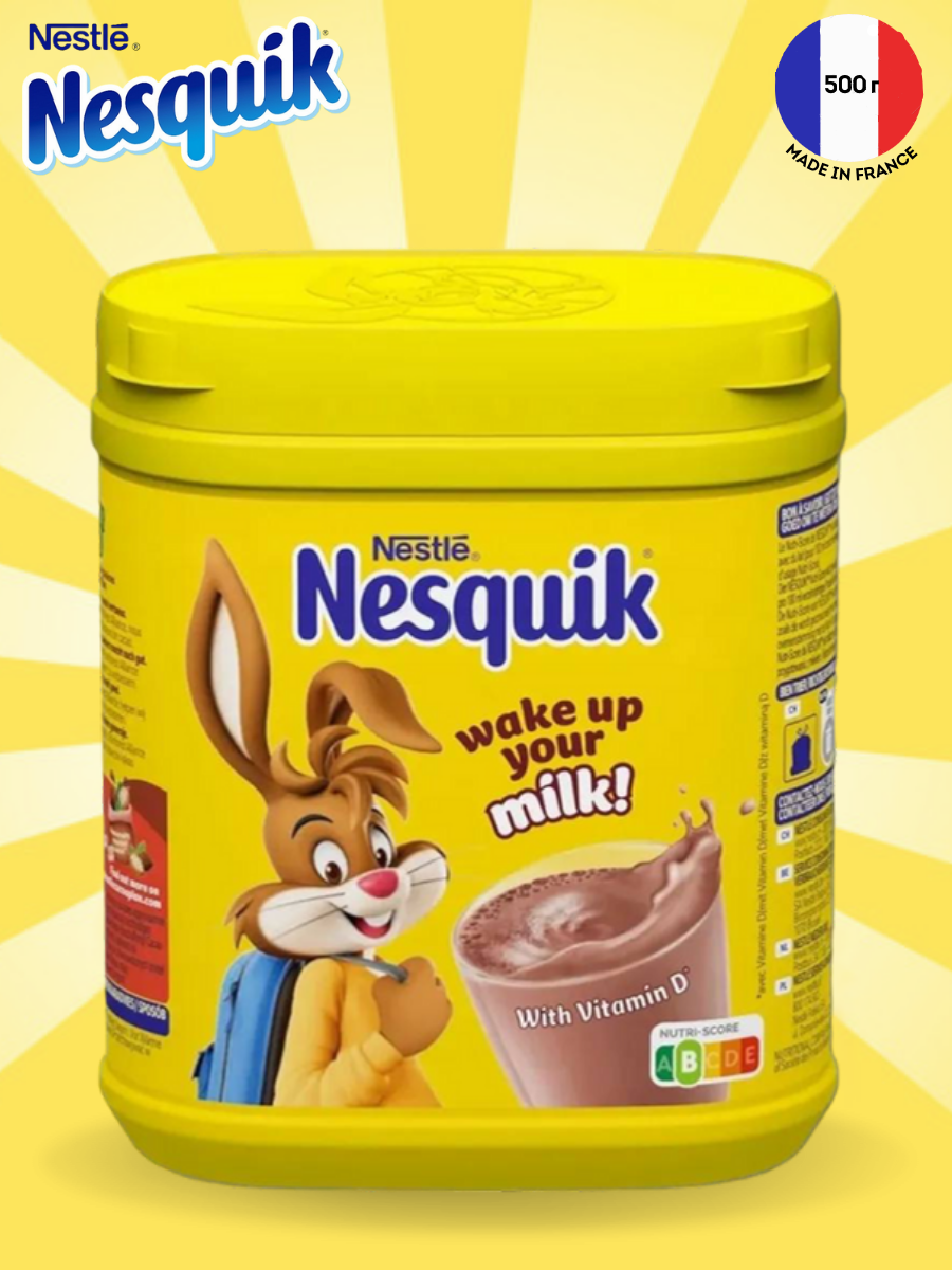 Какао-напиток растворимый Nesquik 500 г 1243₽