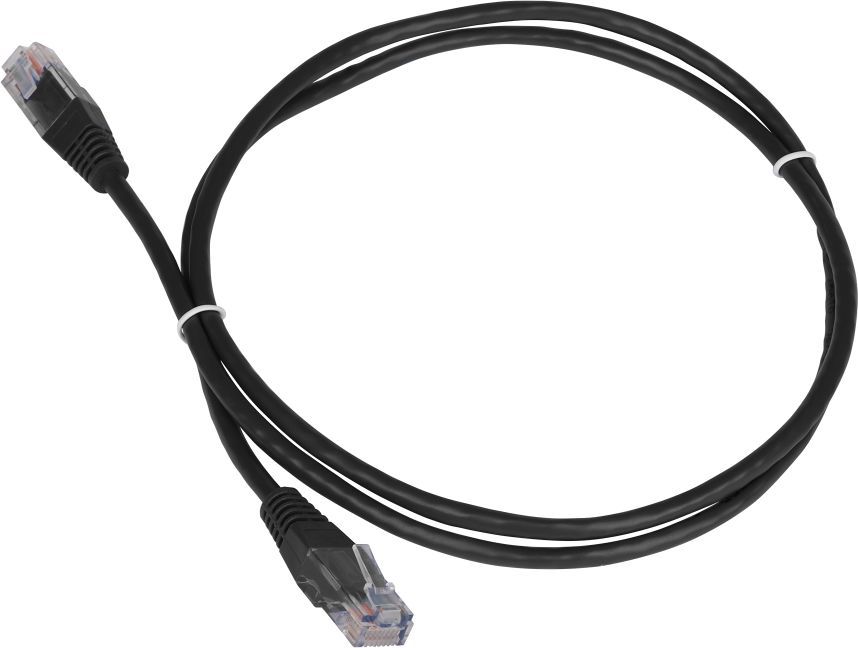 

Патч-корд Lanmaster RJ45-RJ45 вилка-вилка 0.3м, TWT-45-45-0.3-BK