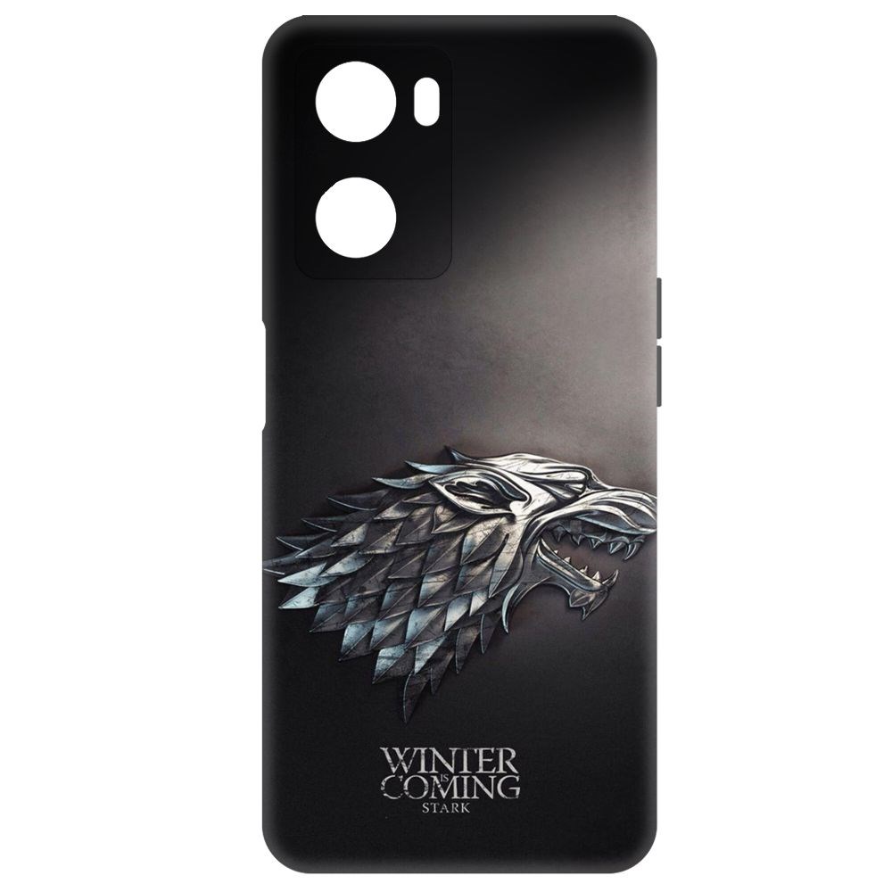 

Чехол-накладка Krutoff Soft Case Игра Престолов. Зима Близко для Oppo A57s черный