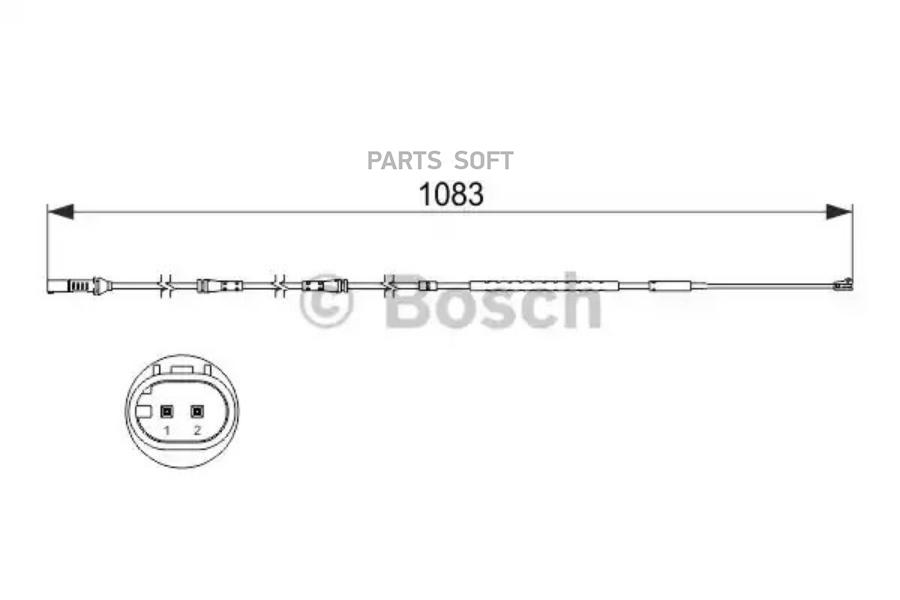 

Датчик износа BOSCH 1987473500