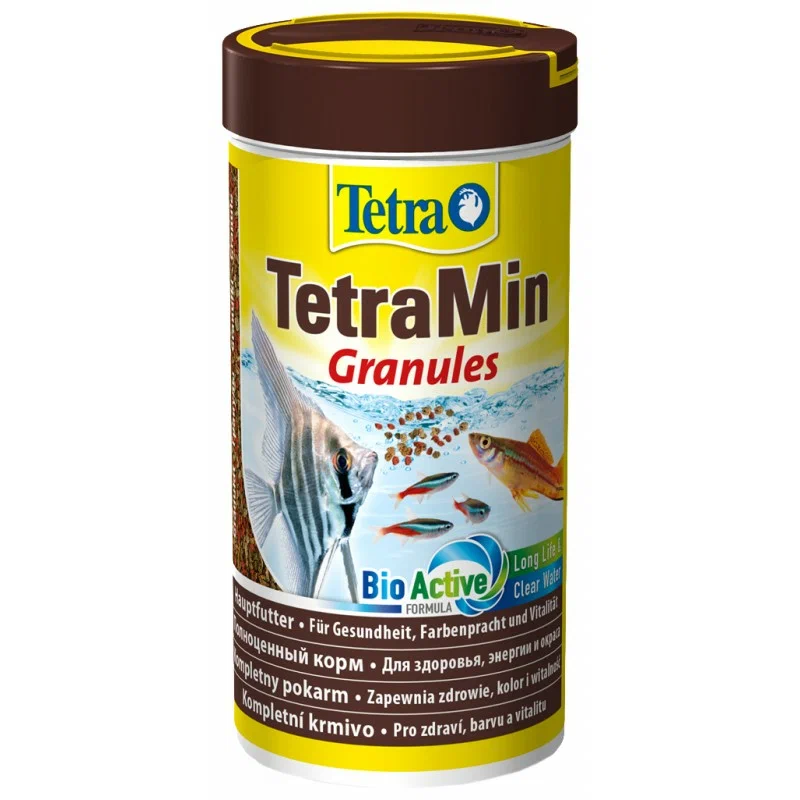 Корм гранулы для всех видов рыб TetraMIN GRANULES 1 л по 2 шт