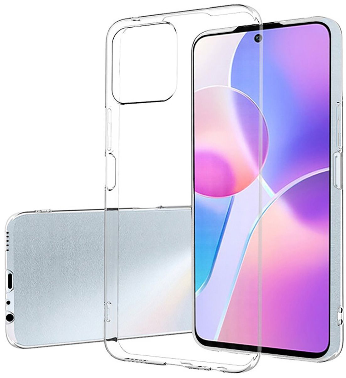 

Защитный чехол на Honor X8a прозрачный, 158891