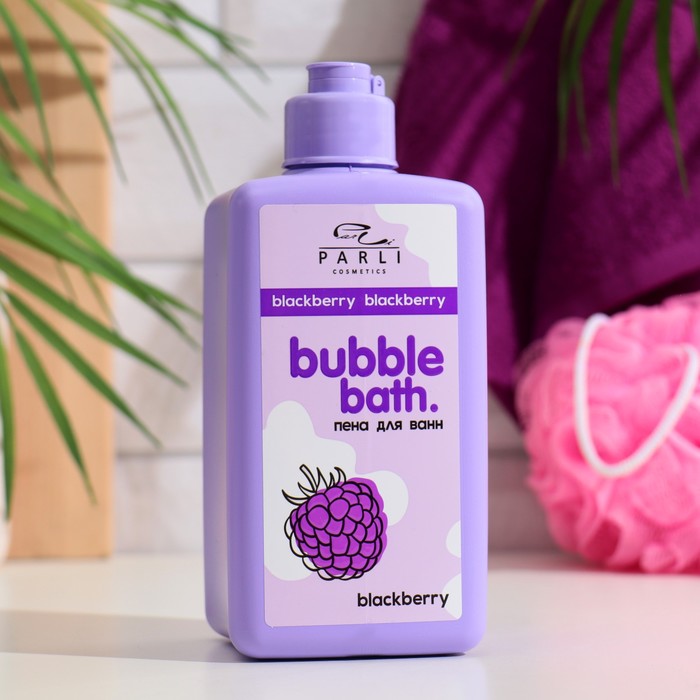 Parli Пена для ванн Parli Cosmetics Bubble Bubble Bath Blackberry, 480 мл