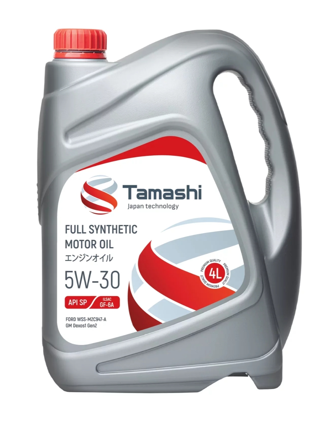 Моторное масло TAMASHI синтетическое 5W30 4L API SP ILSAC GF-6A 4лЕ