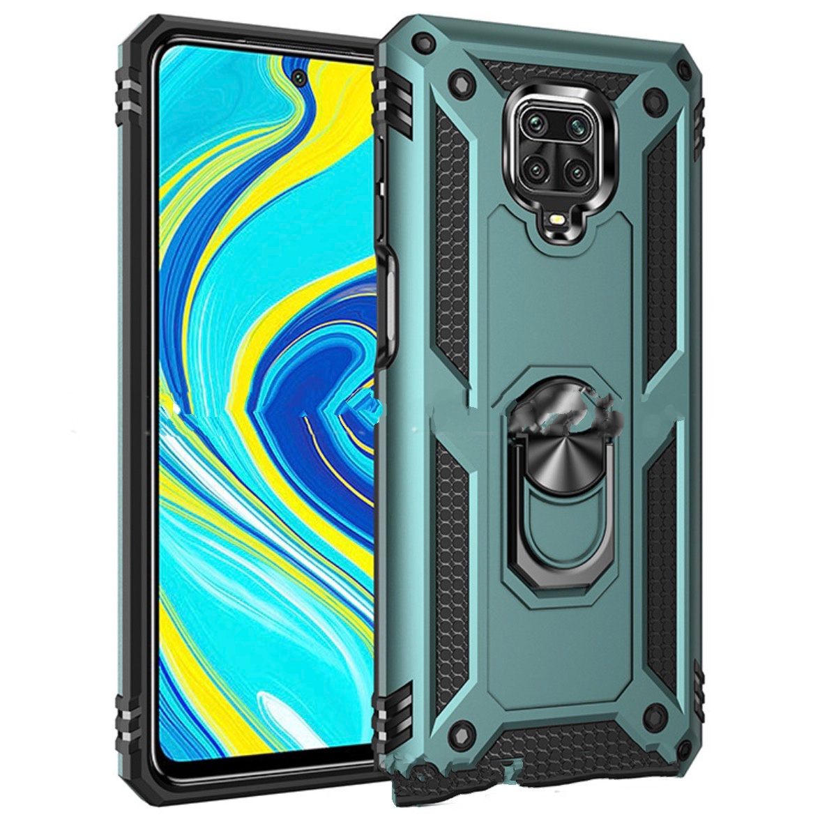 фото Чехол mypads для xiaomi redmi note 9s / redmi note 9 pro / pro max green (150423)