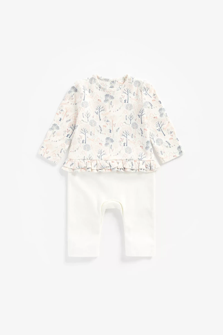 Комбинезон детский Mothercare MC-ZA359, белый, 74