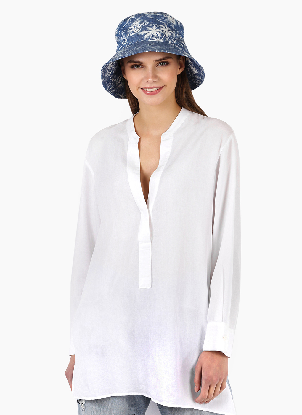 

Панама женская Каляев 53905 голубая, One Size, 53905