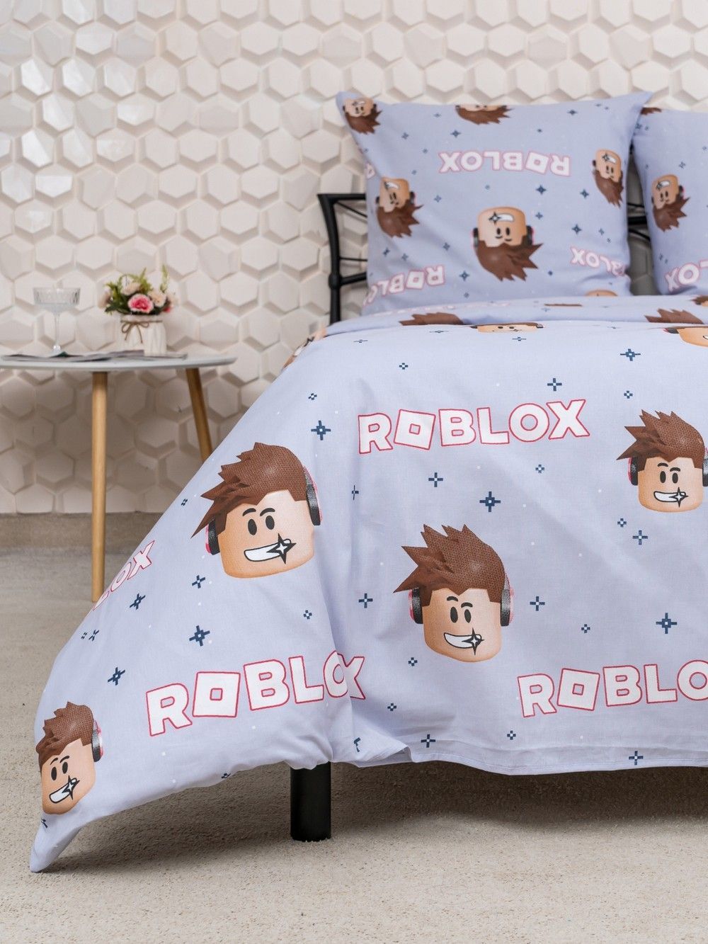 

Постельное белье КТЕХ Роблокс 1.5 спальный, Бязь 1,5