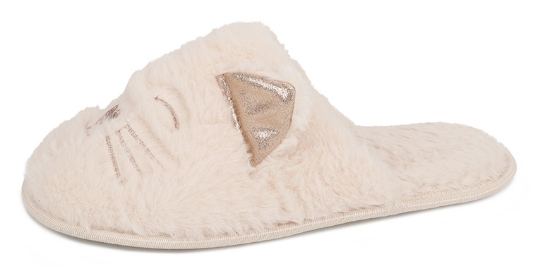 

Тапочки женские T.Taccardi CJI24AW-21 бежевые 40 RU, Бежевый, CJI24AW-21