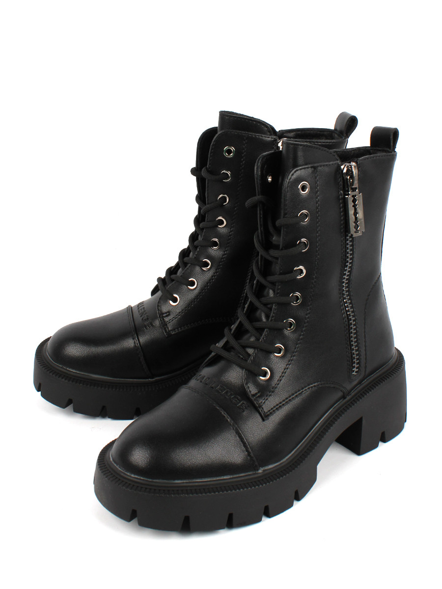 фото Ботинки женские berten bsz 22-205 черные 36 ru