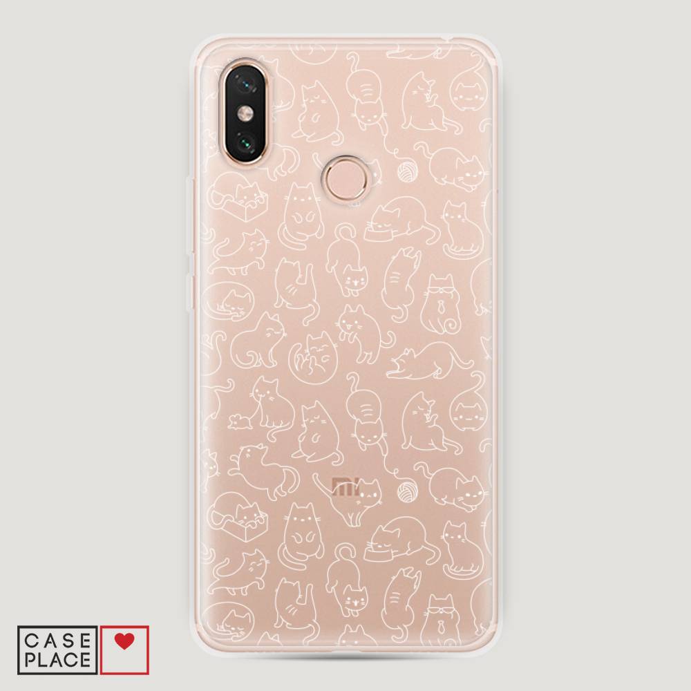 

Пластиковый чехол "Шкодливые котики" на Xiaomi Mi Max 3
