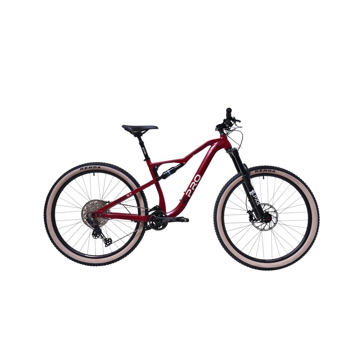 Велосипед CAPRIOLO MTB ALL MO 9.7 29'' 1 X 12, ALU 16'' красный 2024