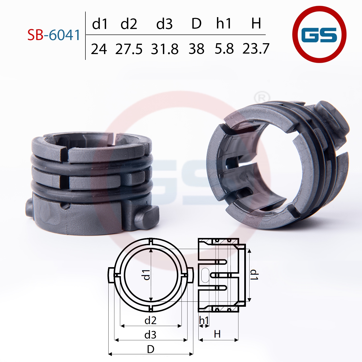 

Втулка рулевой рейки Renault Megane II GS SB-6041