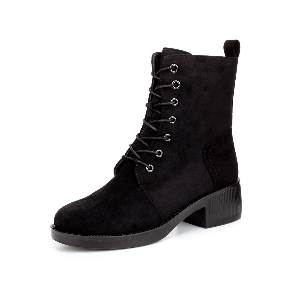 фото Ботинки женские instreet 245-22wk-388tw черные 40 ru