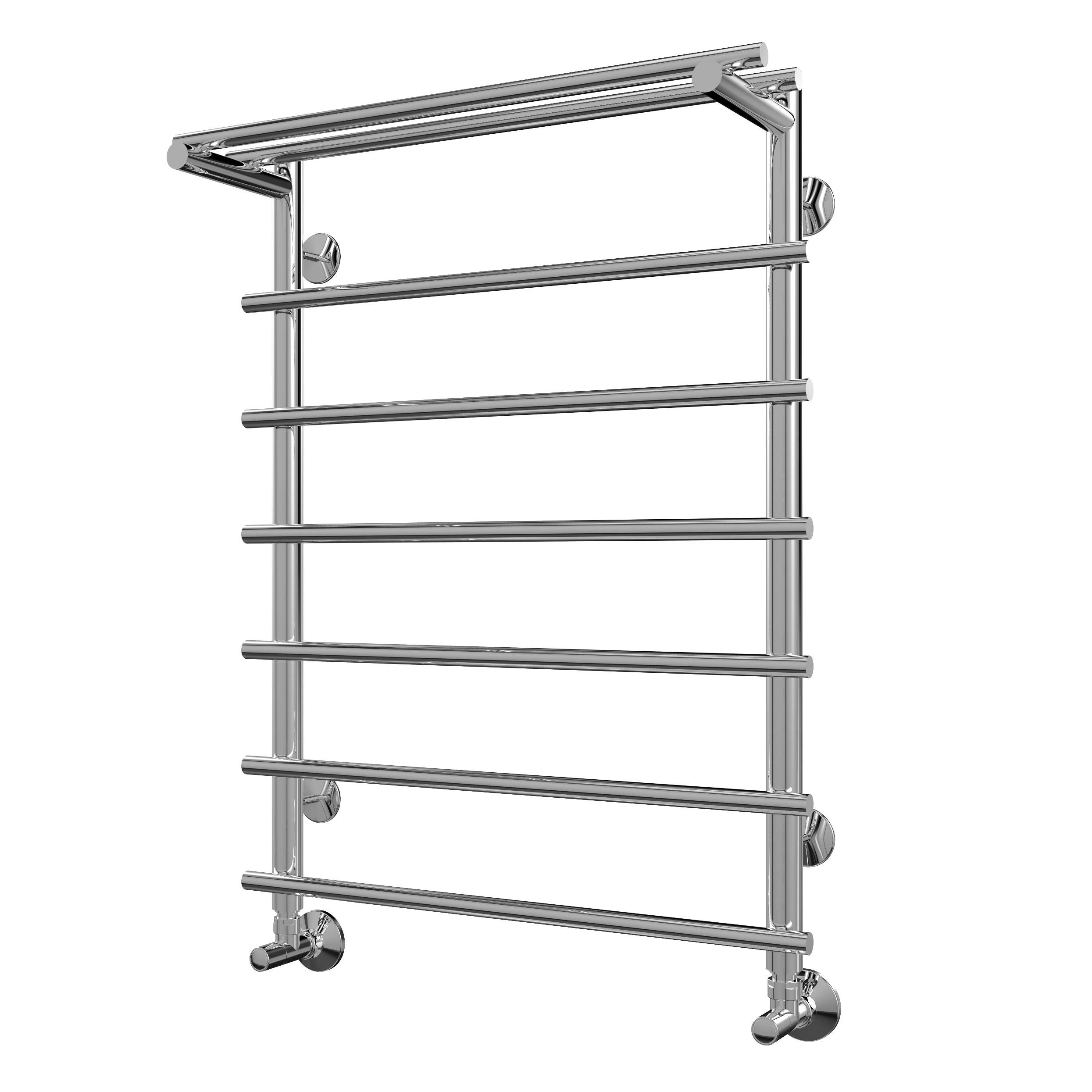 

Полотенцесушитель Royal Thermo Ватра П7 500х696 с полкой, Хром, Ватра П7 500х696 с полкой