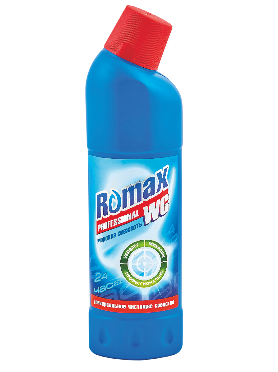 Чистящее средство Универсальное Romax Romax WC морская свежесть, 750 г