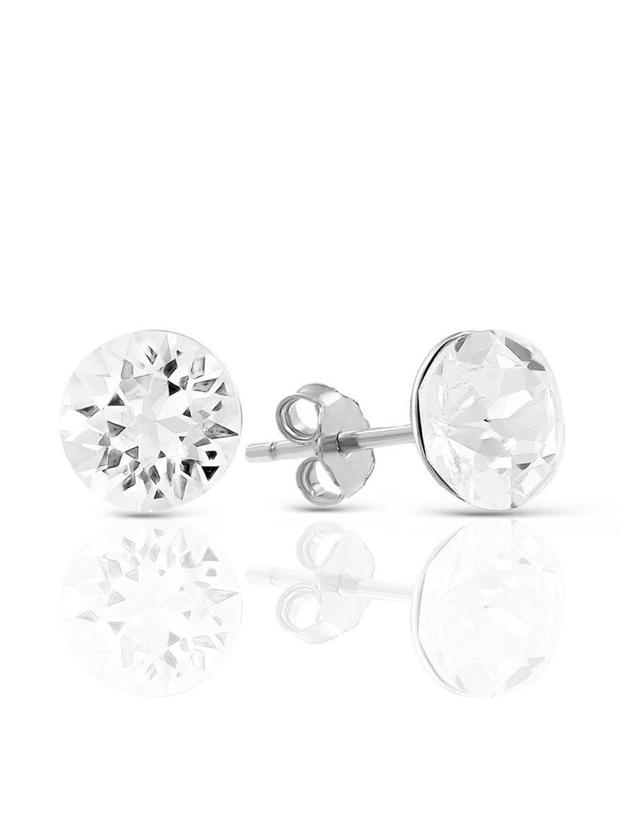 

Серьги пусеты из серебра VALTERA 117882, Swarovski, 117882