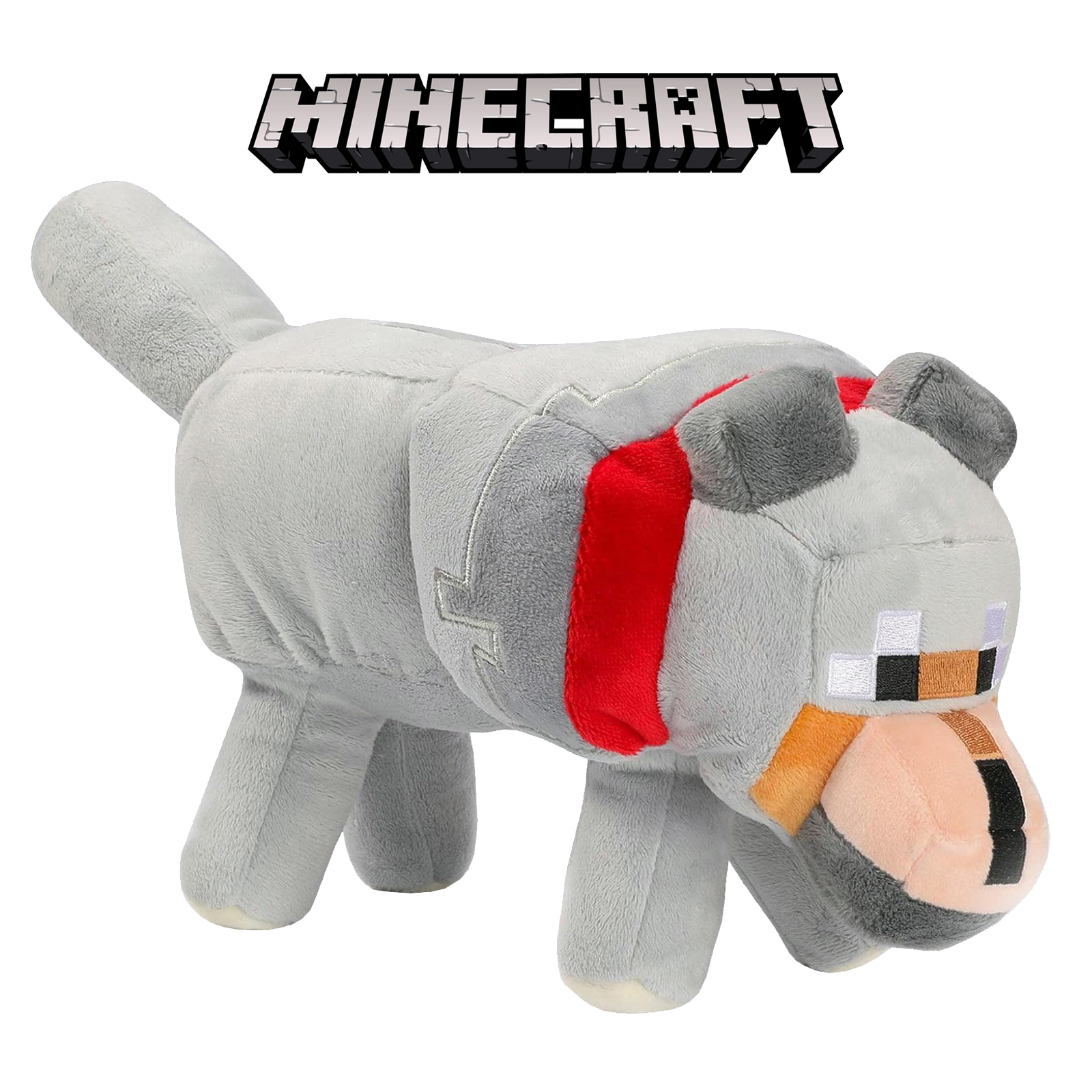 Мягкая игрушка Minecraft Волк из игры Майнкрафт 36 см