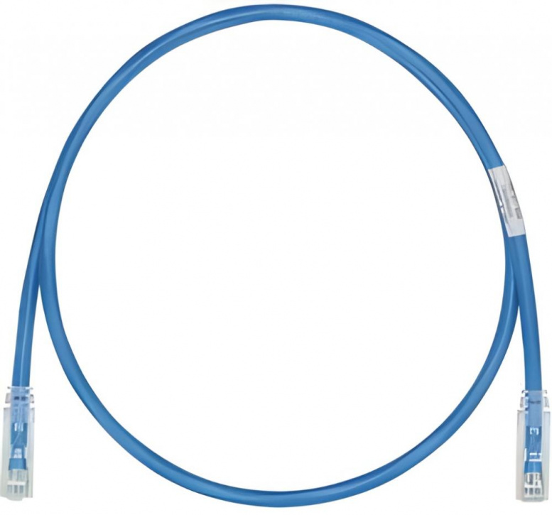 

Патч-корд Panduit RJ45-RJ45 вилка-вилка 6м, Синий, UTPSPL6MBUY