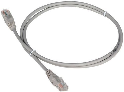 

Патч-корд Lanmaster RJ45-RJ45 вилка-вилка 10м, Серый, TWT-45-45-10-GY